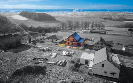 PRODÁNO – Stavba rodinného domu 6+kk o 200 m2, Křivsoudov na Benešovsku