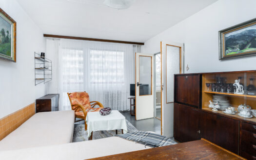 PRODÁNO – Byt 2+1 se 2 lodžiemi a sklepem, Vršovice