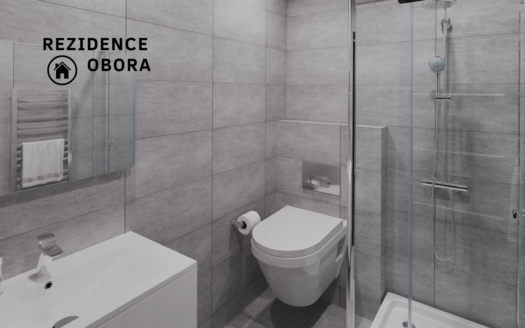 PRODÁNO – Byt 1+kk v developerském projektu REZIDENCE OBORA, B1