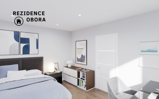 PRODÁNO – Byt 2+kk v developerském projektu REZIDENCE OBORA, B9