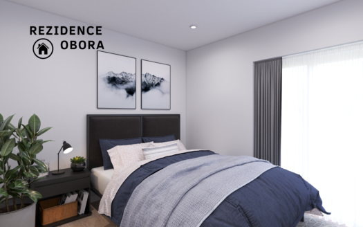 PRODÁNO – Byt 1+kk v developerském projektu REZIDENCE OBORA, B12