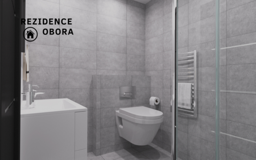 PRODÁNO – Byt v developerském projektu REZIDENCE OBORA, B10