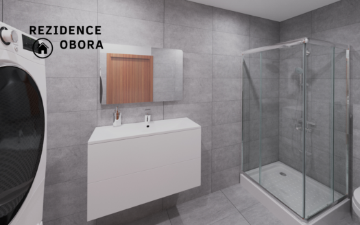 PRODÁNO – Byt 2+kk v developerském projektu REZIDENCE OBORA, B9