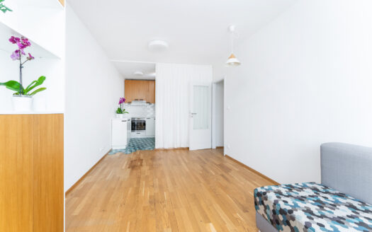 PRONAJMUTO – Designový byt 2kk, Kobylisy