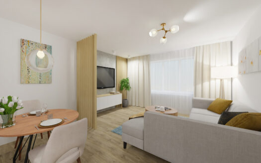 PRODÁNO – Prostorný byt 2+kk se sklepem ve výborné lokalitě, 53m2, Libeň