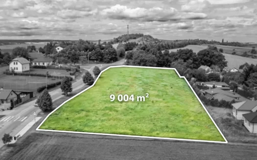 NA PRODEJ – Stavební pozemek 9 004 m2, Polní Voděrady