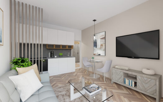 PRODÁNO – Byt 2+kk s lodžií a sklepem, 52m2, Žižkov